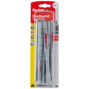 Дюбел пластмасов Fischer комплект с винт TX 4 бр./блистер ф 10x160 мм, DuoXpand T K - product - 025 FSB 122