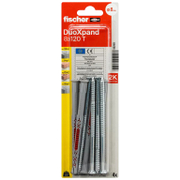 Дюбел пластмасов Fischer комплект с винт TX 4 бр./блистер ф 8x120 мм, DuoXpand T K - product - 025 FSB 132