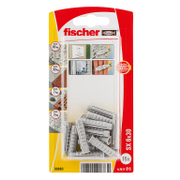 Дюбел пластмасов Fischer с опорен пръстен  ф 6x30 мм, 15 бр./опак., SX KP K NV - product - 025 FSB 959