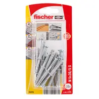 Дюбел пирон Fischer за бетон със скосен опорен пръстен  ф 5x30 мм, 20 бр./опак., NS K NV