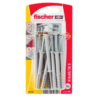 Дюбел пирон Fischer за бетон със скосен опорен пръстен  ф 6x60 мм, 15 бр./опак., NS K NV