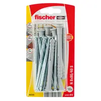 Дюбел пирон Fischer за бетон със скосен опорен пръстен  ф 8x80 мм, 10 бр./опак., NS K NV