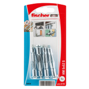 Дюбел метален Fischer за гипсокартон с опорен пръстен и метричен винт PZ 4 бр./блистер M5x52 мм, HM SK NV - product - 025 FSB1002