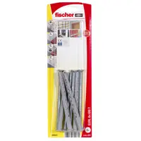 Дюбел пластмасов Fischer комплект с винт TX  ф 8x100 мм, 4 бр./опак., SXRL T K NV