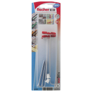 Дюбел пластмасов Fischer за гипсокартон с опорен пръстен 2 бр./блистер ф 10x50 мм, DuoTec S K NV - product - 025 FSB1172