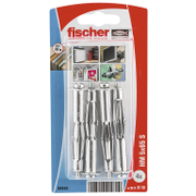 Дюбел метален Fischer за гипсокартон с опорен пръстен и метричен винт PZ 4 бр./блистер M5x65х34 мм, HM S K NV - product - 025 FSB1186