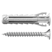 Дюбел пластмасов Fischer с опорен пръстен и винт PZ  ф 8x40 мм, SX Plus S - product - 025 FSR 130