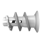 Дюбел пластмасов Fischer за гипсокартон с опорен пръстен спираловиден  ф 13x22 мм, GK - product - 025 FSR 799