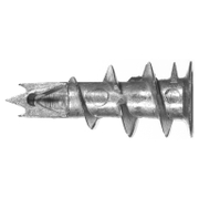 Дюбел метален Fischer за гипсокартон с опорен пръстен спираловиден  ф 13x31 мм, GKM Metall - product - 025 FSR 820