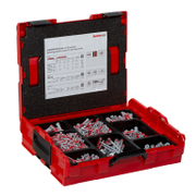 Дюбел пластмасов Fischer с опорен пръстен 833 бр./кутия ф 6, 8, 10 мм, DuoLine L-Boxx 102 - product - 025 FSR1123