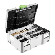 Дюбел дървен Festool комплект с фрезер  12x100, 12x140, 14x100, 14x140 мм, SV-SYS - product - 025 FST1043