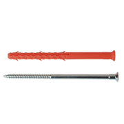 Дюбел пластмасов Mungo с опорен пръстен и винт PZ  ф 8x140 мм, MB-S - product - 025 ILI 266