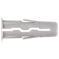 Дюбел пластмасов Rawlplug с опорен пръстен лента ф 10x36 мм, 40 бр., R-U1