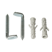 Комплект дюбели Friulsider за монтаж на бойлер с Г-образна кука 2 бр./блистер ф 10x120 мм, FSN - product - 025 ISO 694