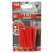 Дюбел пластмасов Tox без опорен пръстен 16 бр./блистер ф 6x51 мм, TRI - product - 025 TOX 424