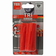 Дюбел пластмасов Tox без опорен пръстен 4 бр./блистер ф 12x71 мм, TRI - product - 025 TOX 430