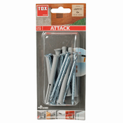 Дюбел пирон Tox за бетон със скосен опорен пръстен 6 бр./блистер ф 8x80 мм, Attack - product - 025 TOX 478