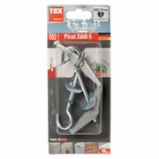 Дюбел метален Tox за гипсокартон без опорен пръстен с пружина и кука 2 бр./блистер M5x70 мм, Pirat Eddi-S - product - 025 TOX 490