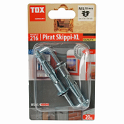 Дюбел метален Tox за гипсокартон с опорен пръстен и Г-образна кука 2 бр./блистер M5x52 мм, Pirat Skippi-XL - product - 025 TOX 509