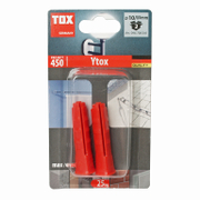 Дюбел пластмасов Tox за газобетон без резба 2 бр./блистер ф 10x55 мм, Ytox - product - 025 TOX 518