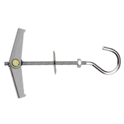 Дюбел метален Tox за гипсокартон без опорен пръстен с пружина и кука  M4x70 мм, Pirat Eddi-S - product - 025 TOX 632