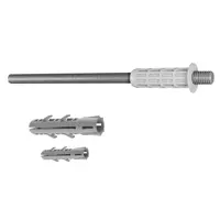 Дюбел пластмасов Tox с опорен пръстен и шпилка  M8x200 мм, Thermo Proof Mini