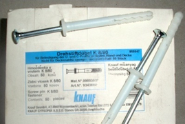 Дюбел пирон Knauf за бетон със скосен опорен пръстен  ф 8x80 мм - product - 025 UNG 687