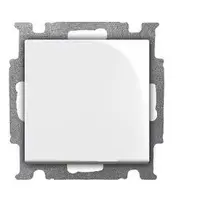 Ключ за стълбищно осветление ABB скрит монтаж с монтажна рамка  10 A, бял, 2026 UC-94-507