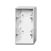 Конзолна кутия ABB за електроинсталации  открит монтаж, 155x83x43 мм, 20 IP, бяла, Basic 55 1701-94-507 - product - 028 ABB4230