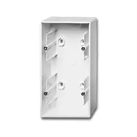 Конзолна кутия ABB за електроинсталации  открит монтаж, 155x83x43 мм, 20 IP, бяла, Basic 55 1701-94-507