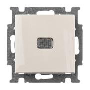 Електрически единичен ключ ABB скрит монтажс монтажна рамка  10 A, слонова кост, сх. 1, 2006/1 UCGL-92-507 - product - 028 ABB4276