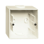 Конзолна кутия ABB за електроинсталации  открит монтаж, 83x83x42 мм, 20 IP, слонова кост, Basic 55 1701-92-507 - product - 028 ABB4289