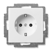 Електрически интериорен контакт ABB единичен скрит монтаж с детска защита  2P+E, 16 A, 20 IP, бял, 20 EUCKS-94-507 - product - 028 ABB4294