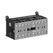 Контактор ABB променливотоков реверсивен  3P (3 NO), 1 NO, 24 V, 10 A, VBC6-30-10-01 - product - 028 ABB4311
