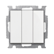 Електрически троен ключ ABB скрит монтаж  10 A, бял, 106/3/1 UC-94-507 - product - 028 ABB4431