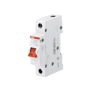 Прекъсвач ABB ръчен товаров еднополюсен шалтер 25 A, 10 kA, 1P, 240 V, SHD201/25 - product - 028 ABB4612