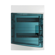 Табло електроразпределително ABB апартаментно противовлажно за открит монтаж  435x320x155 мм, 65 IP, бяло, 24 модула, Mistral65 - product - 028 ABB4637