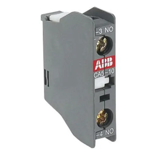 Блок ABB контактен спомагателен  1 NC, 10 A, преден монтаж, CA5-01