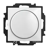 Електрически димиращ ключ ABB скрит монтаж с монтажна рамка  10 A, бял, 2251 UCGL-94-507