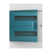 Табло електроразпределително ABB апартаментно за скрит монтаж  435x320x108 мм, 41 IP, бяло, 24 модула, Mistral41F - product - 028 ABB1185