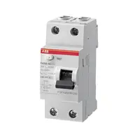 Дефектнотокова защита ABB 2P тип AC  25 A, 30 mA, 6 kA, FH202 AC-25/0.03