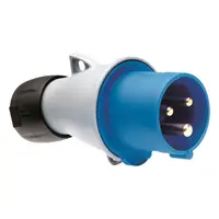 Щепсел промишлен ABB монофазен мобилен  16 A, 230 V, 2P+E, син, 216-P6