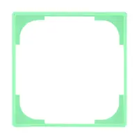 Декоративна рамка ABB за ключове и контакти един модул  фосфоресцираща, Basic55