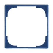 Декоративна рамка ABB за ключове и контакти един модул  синя, Basic55 - product - 028 ABB2432