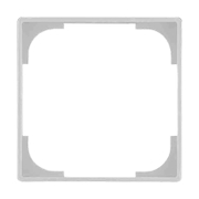 Декоративна рамка ABB за ключове и контакти един модул  сребриста, Basic55 - product - 028 ABB2433