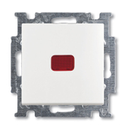 Ключ за стълбищно осветление ABB скрит монтаж с монтажна рамка  10 A, бял, 2026 UCN-94-507 - product - 028 ABB3137