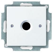 Розетка за кабелна TV ABB единична скрит монтаж, с монтажна рамка  20 IP, бял, 1743-01-94-507 - product - 028 ABB3141