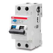 Дефектнотокова защита ABB с прекъсвач 1P+N  16 A, 30 mA, 6 kA, DSH201 C16 AC30 - product - 028 ABB3396