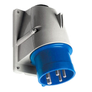 Щепсел промишлен ABB монофазен стационарен  16 A, 230 V, 2P+Е, син, 216BS6 - product - 028 ABB3421