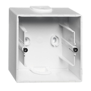 Конзолна кутия ABB за електроинсталации  открит монтаж, 83х83х42 мм, бяла, 1701-94 - product - 028 ABB3588